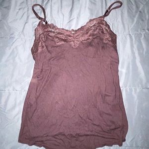 Soma sleep tank with lace!